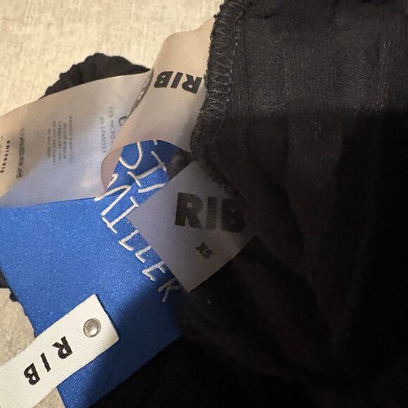 Simon Miller Black Rib Pants - Picture 3 of 4